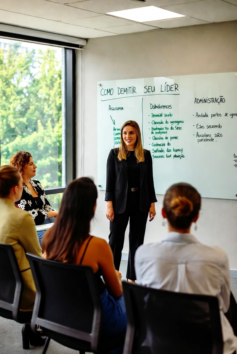 saiba como demitir seu lider, saiba quer sua saúde mental vale mais.